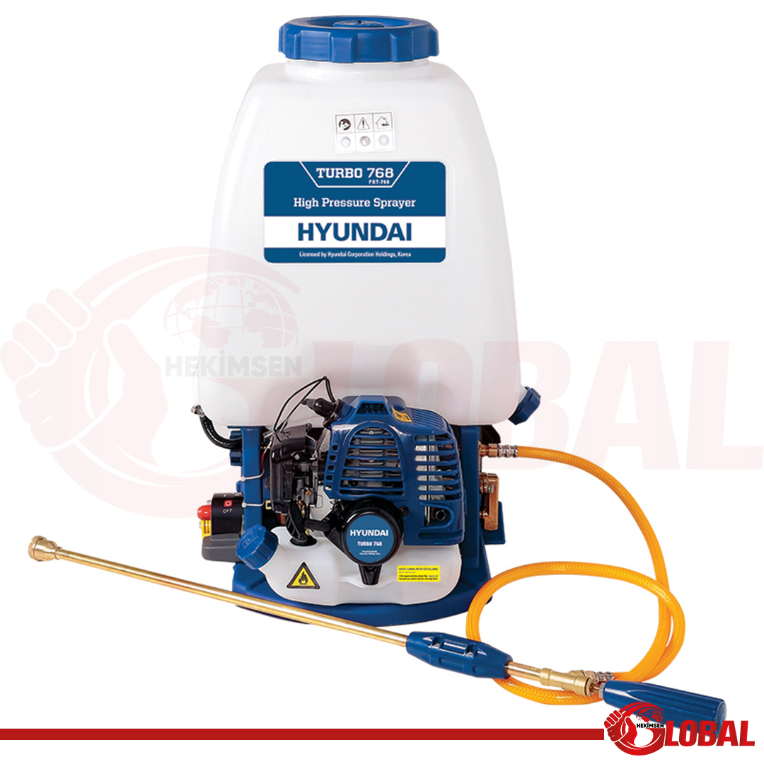 HYUNDAI PÜLVERİZATÖR BENZİNLİ 768 TURBO 25L