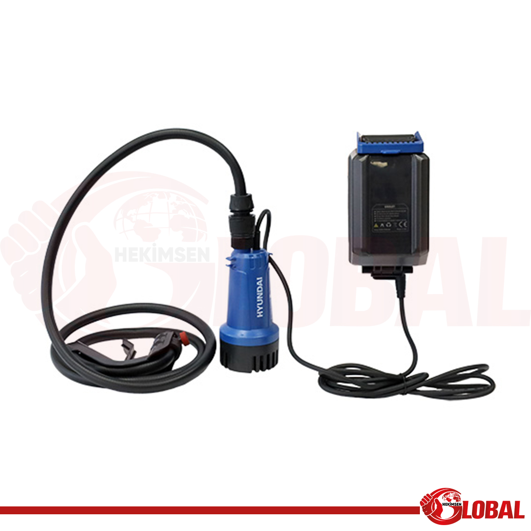 HYUNDAI HSP20DC AKÜLÜ BAHÇE TİPİ DALGIÇ POMPA 20V 4Ah