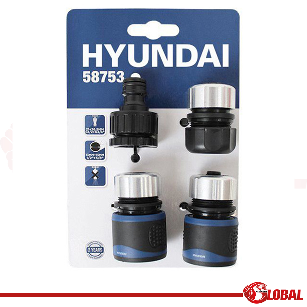 HYUNDAI 58753 HORTUM BAĞLANTI ADAPTÖRÜ 4lü SET