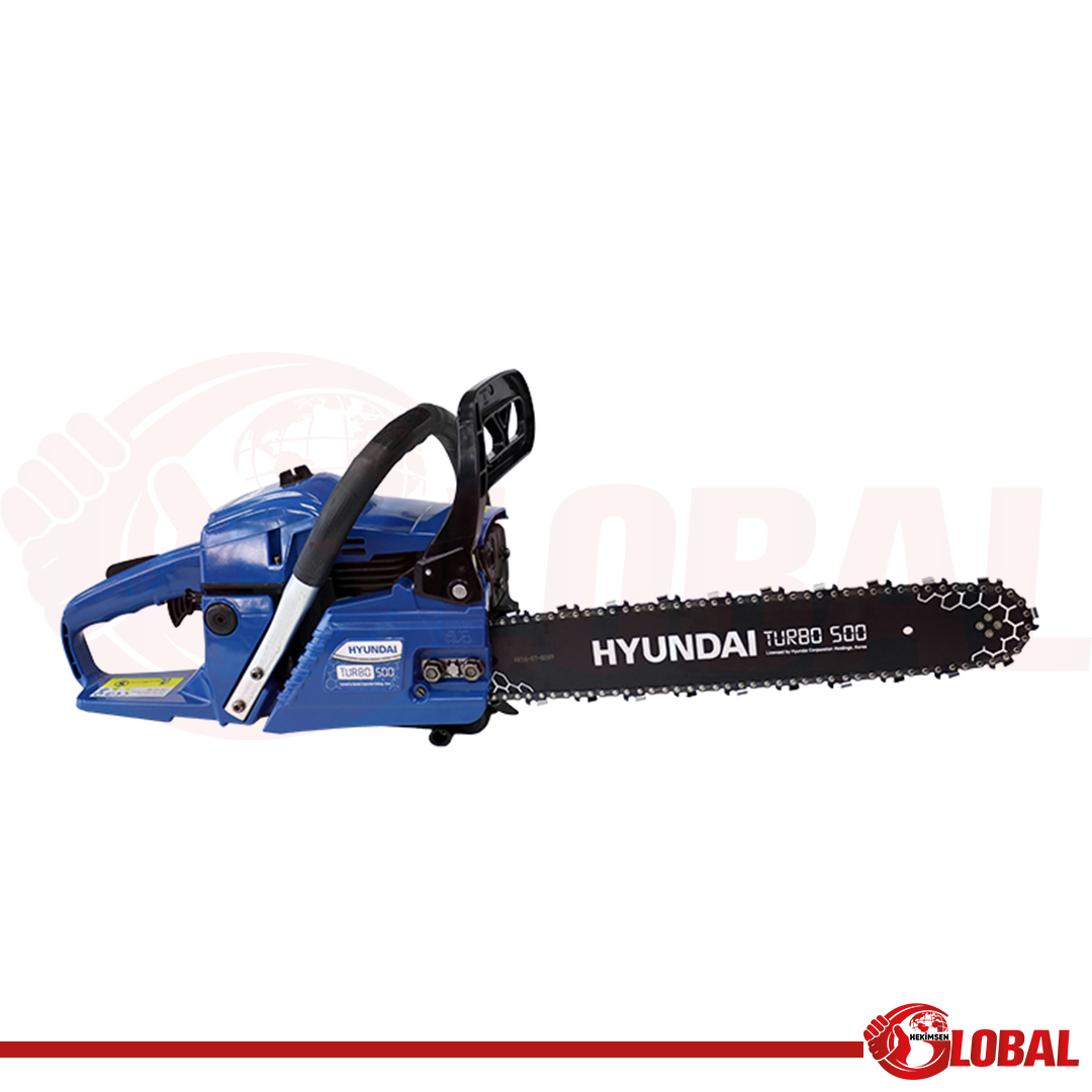 HYUNDAI TURBO500 MOTORLU TESTERE BENZİNLİ