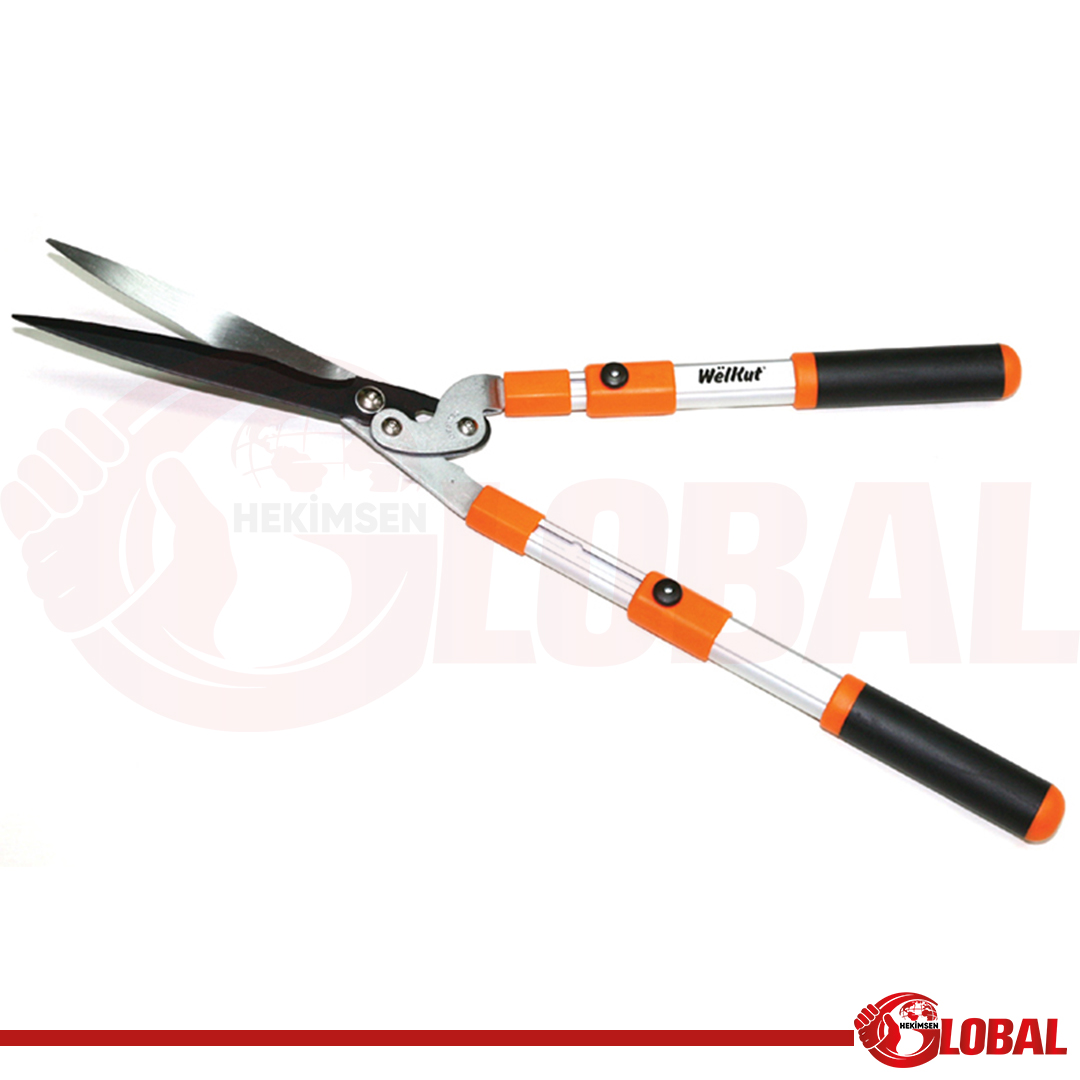 WELKUT HC-2432TW ÇİT MAKASI ALÜM.TELESK.SAPLI