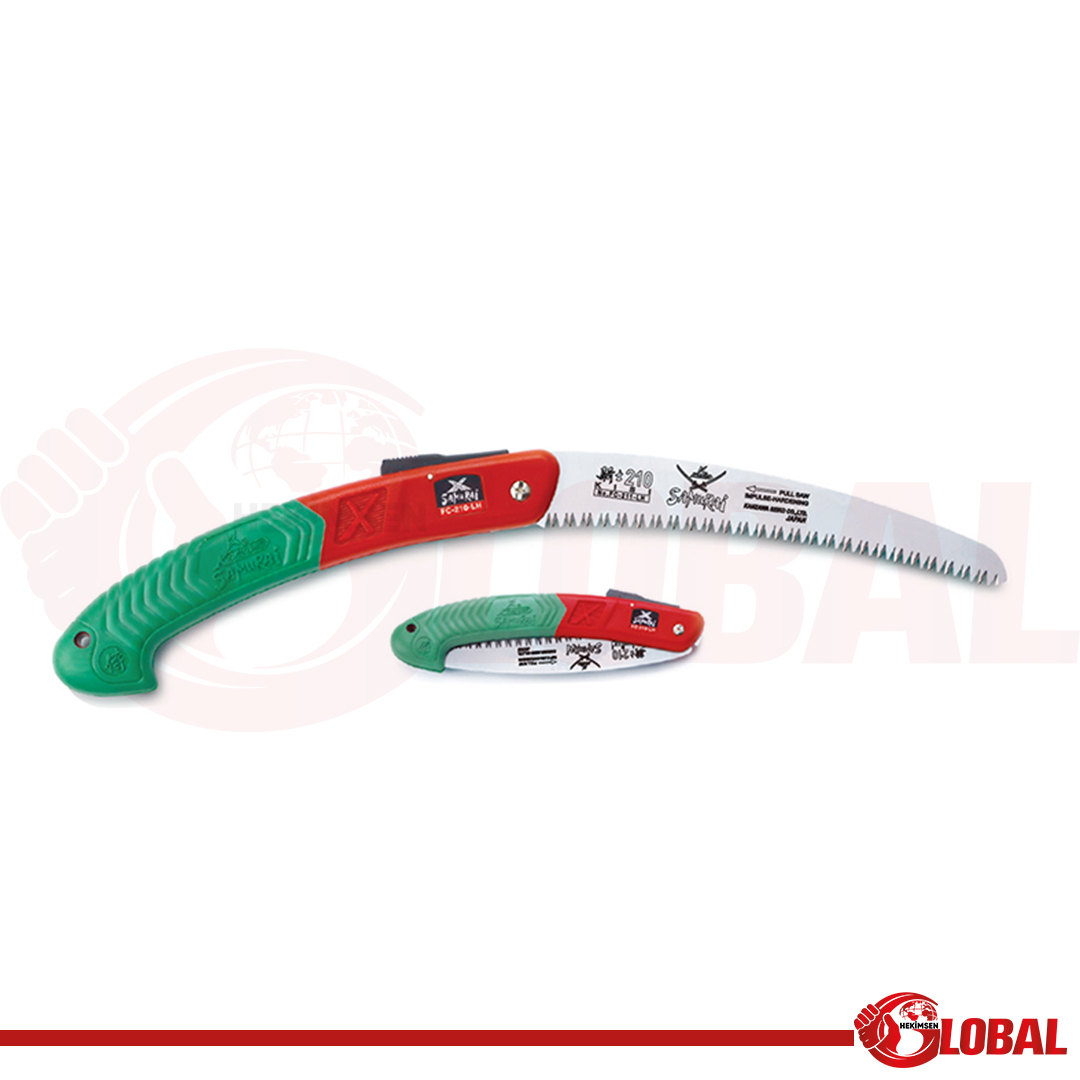 SAMURAI FC-210-LH BUDAMA TESTERESİ 210mm/4mm KATLANIR KAVİSLİ