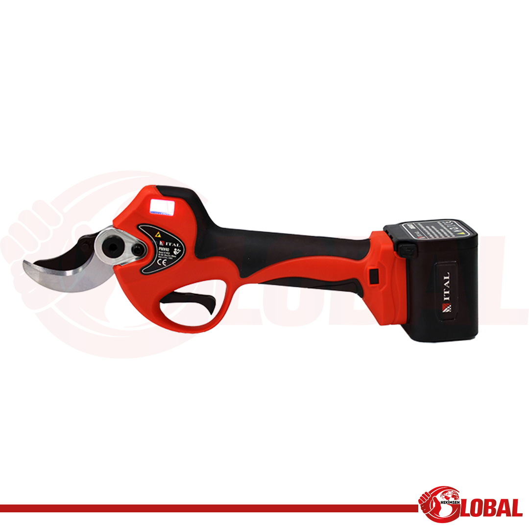 ITAL PMX40 AKÜLÜ BUDAMA MAKASI 40mm 2x4.0Ah DİJİTAL