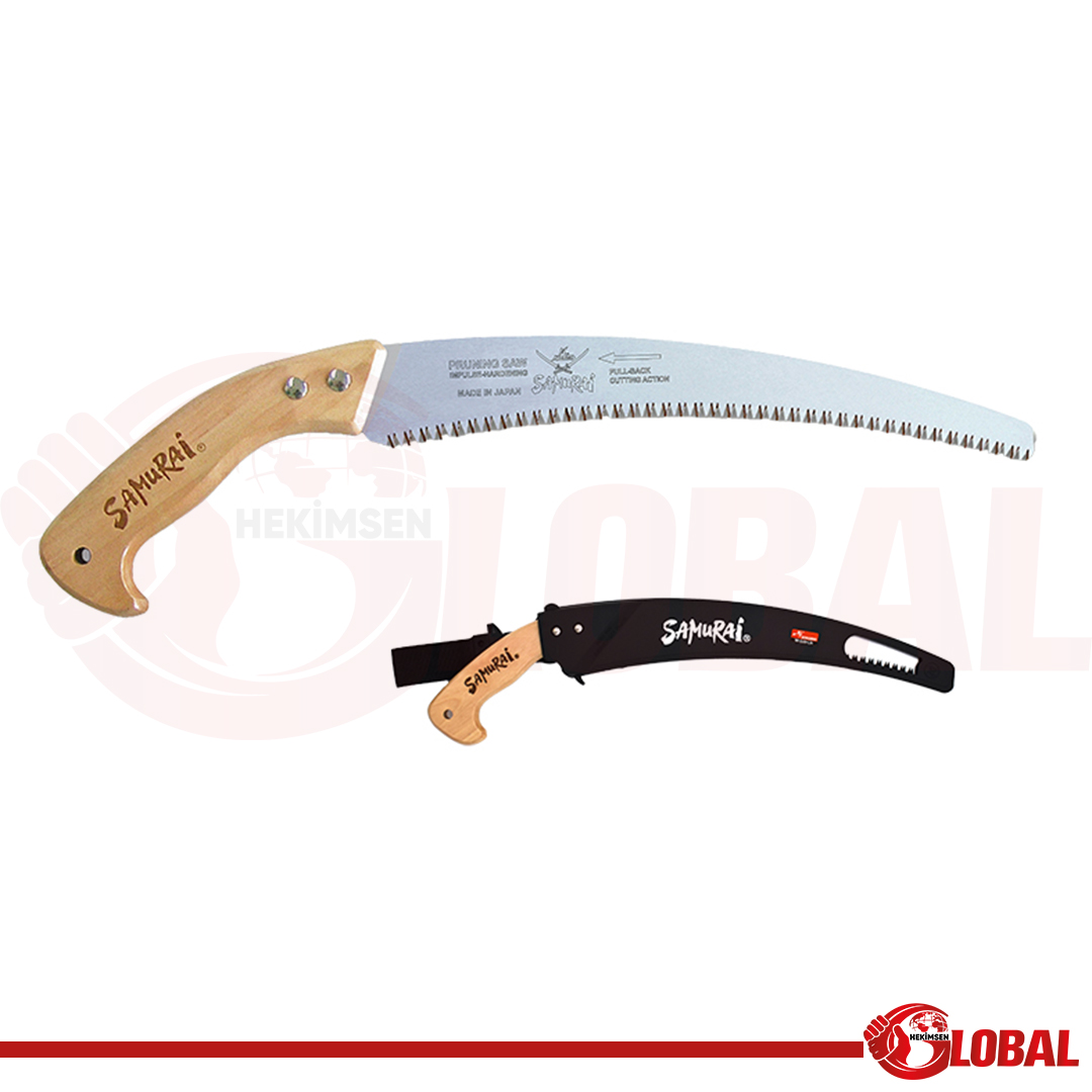 SAMURAI W-330-LH BUDAMA TESTERESİ 330mm/4mm AHŞAP SAPLI