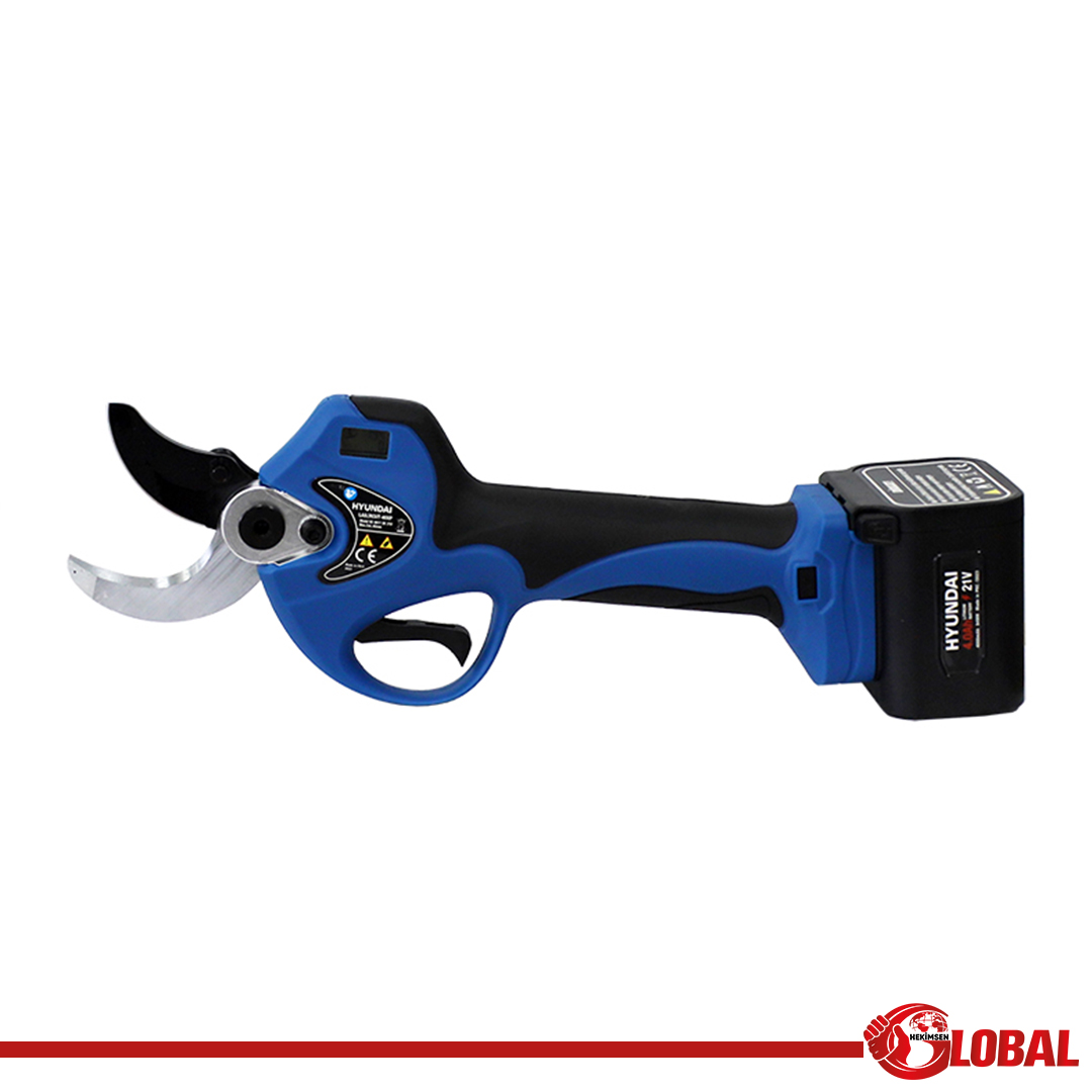 HYUNDAI LASERCUT-40XP AKÜLÜ BUDAMA MAKASI 40mm 2x4Ah DİJİTAL