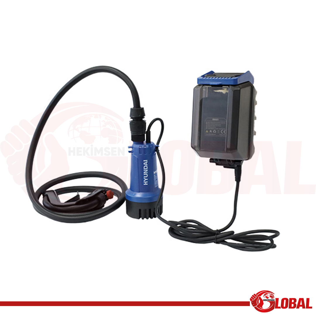 HYUNDAI HSP20DC AKÜLÜ BAHÇE TİPİ DALGIÇ POMPA 20V 4Ah