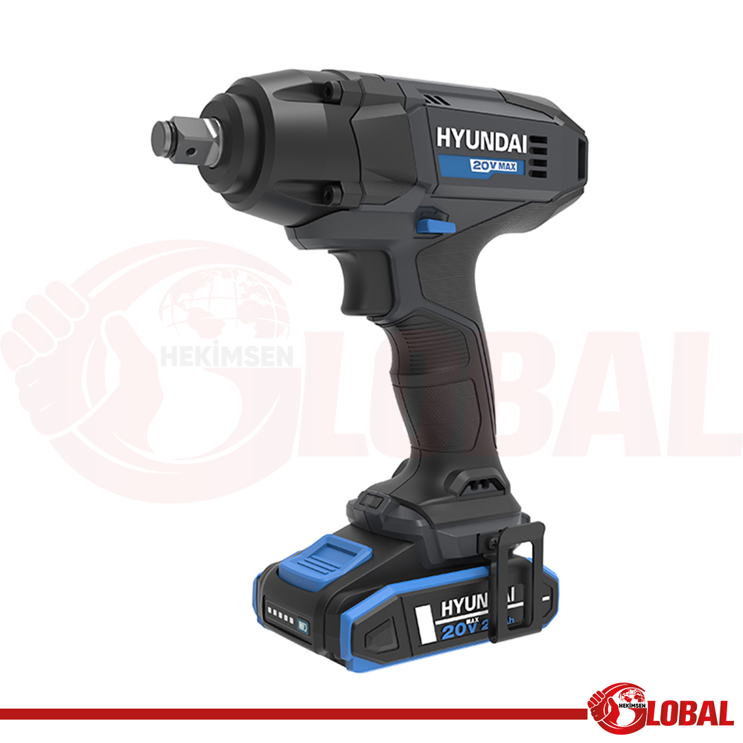 HYUNDAI IW20S-250T2T A. DARBELİ SOMUN SIKMA, 250N.M, Ç.S. 2X2AH