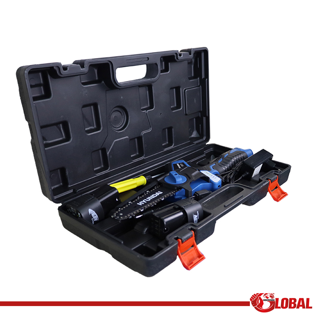 HYUNDAI HCS176 AKÜLÜ DAL BUDAMA TESTERESİ 2x2Ah 6" 18TH