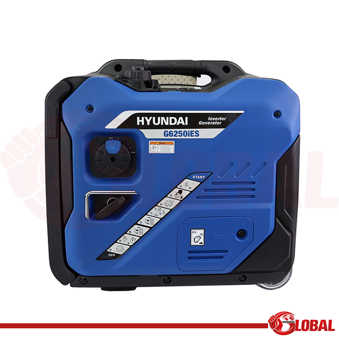HYUNDAI G6250IES İNVERTER JENERATÖR G6250İES MARŞLI-UZAKTAN KUMANDALI