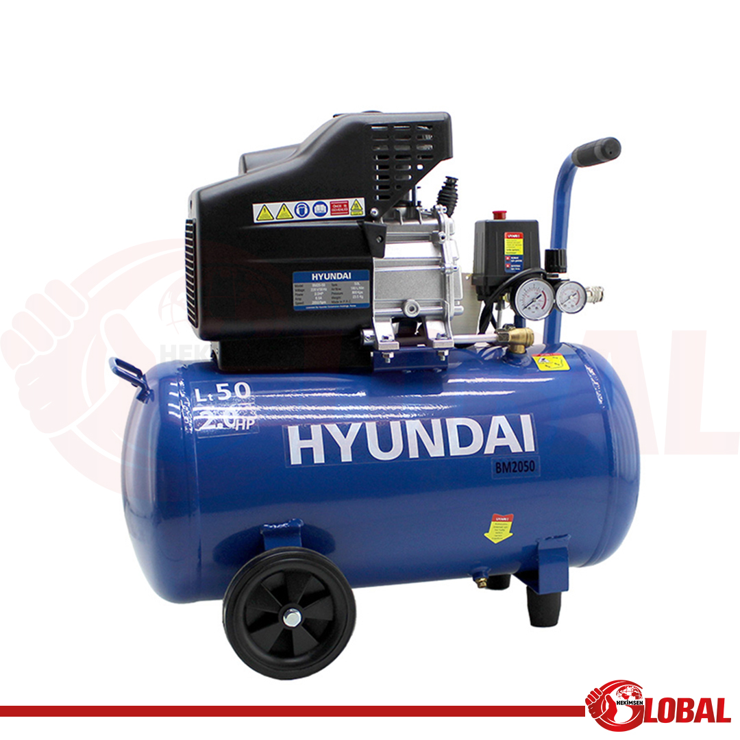 HYUNDAI BM2050 KOMPRESÖR 50 LT - 2,0 HP