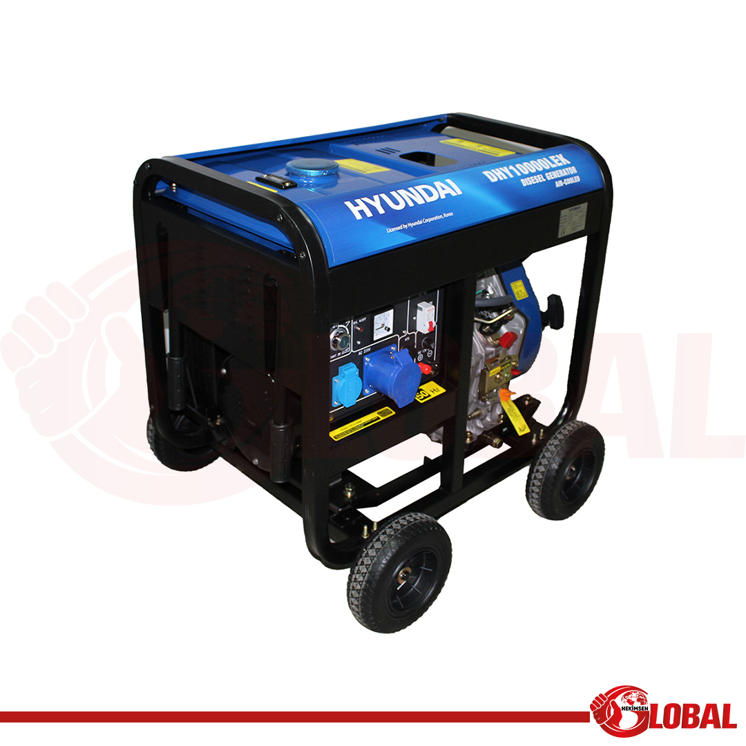 HYUNDAI DHY10000LEK-3 JENERATÖR DİZEL DHY9500LEK-3 TRİFAZE