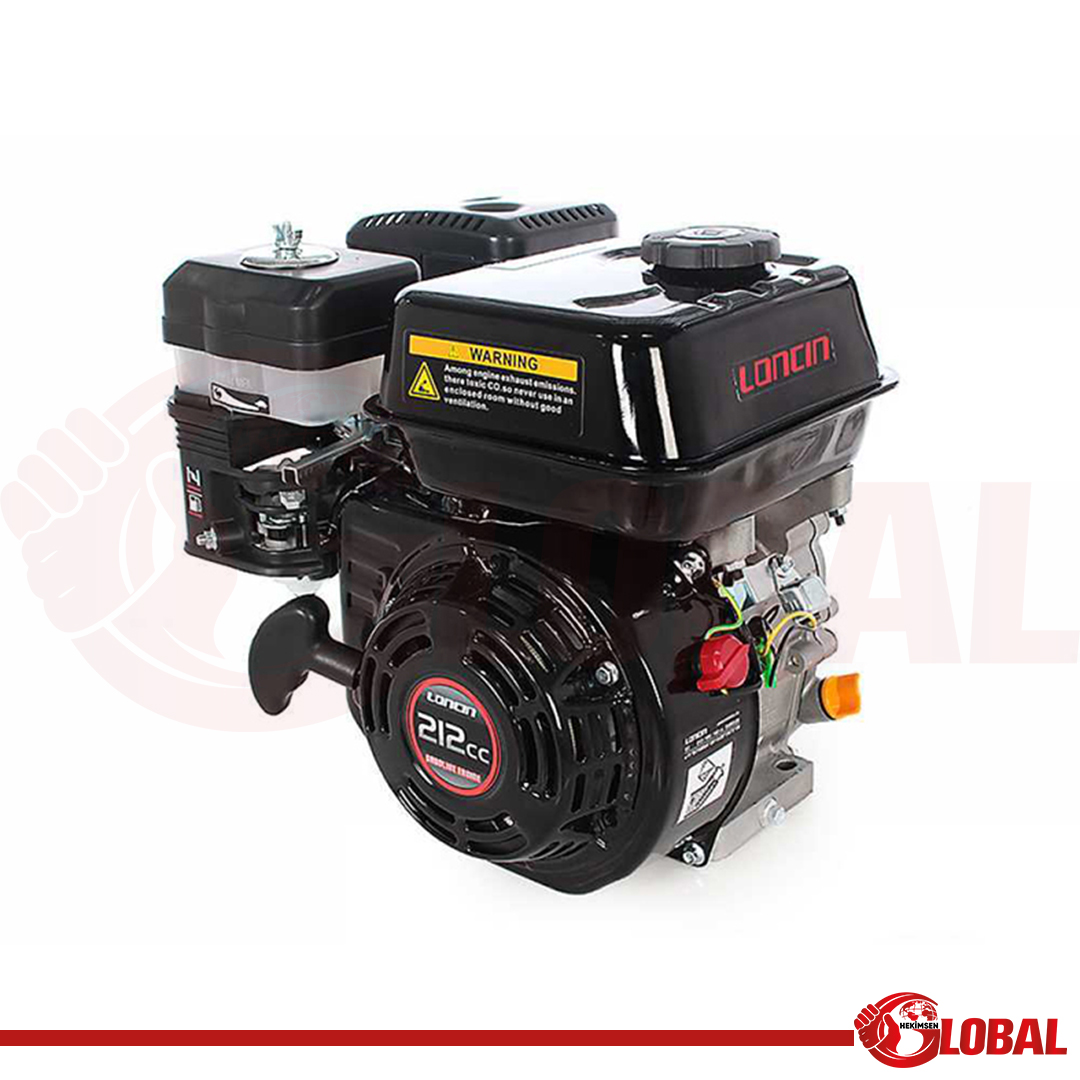 LONCIN MOTOR BENZ. 7HP 212cc 19mm LC170F2-A10 ÇAPA
