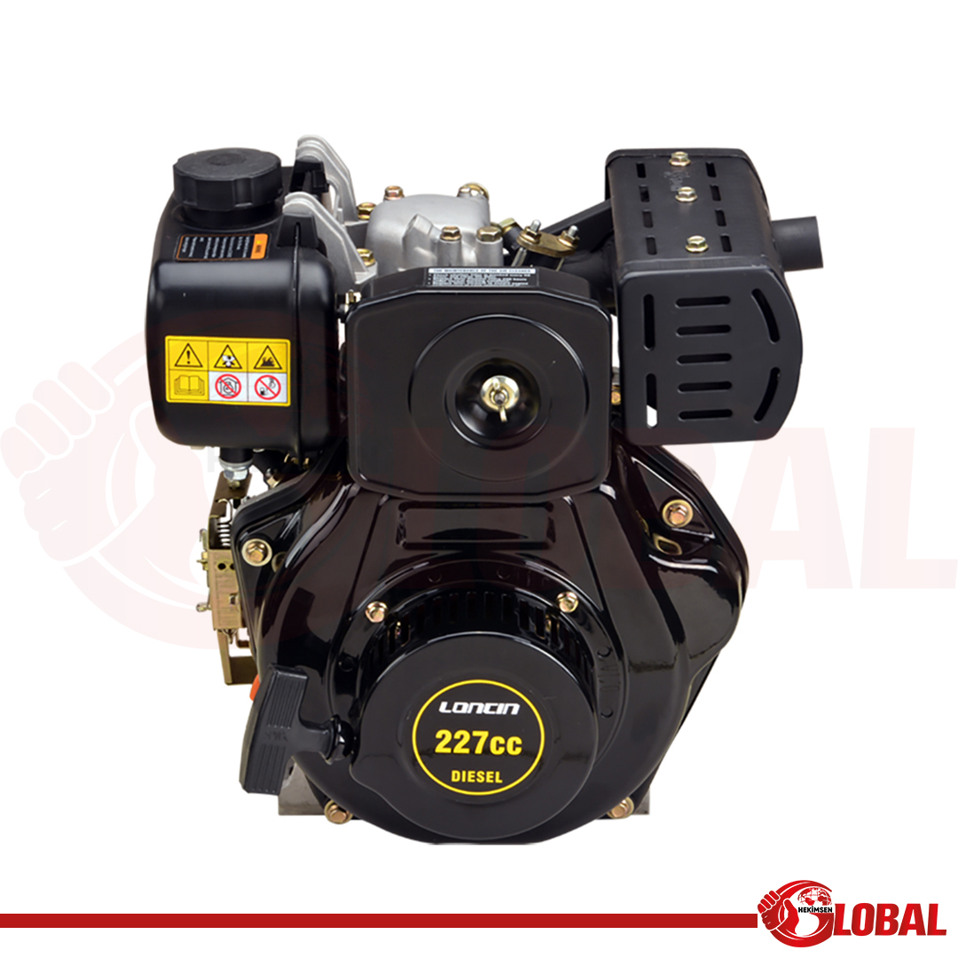 LONCIN LCD170F MOTOR DİZEL İPLİ 5 HP