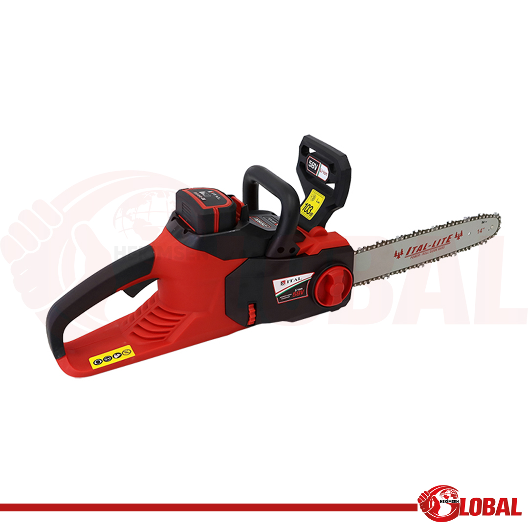 ITAL AKÜLÜ ZİNCİRLİ TESTERE CS160Li 58V Çift Akülü