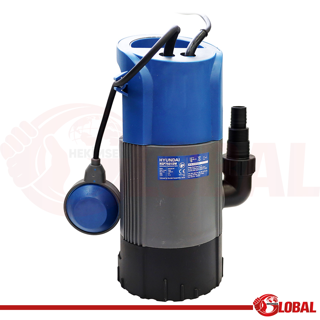 HYUNDAI HSP7501DW DALGIÇ POMPA 750W HSP7501DW 3 SEVİYELİ 1-8-35mm