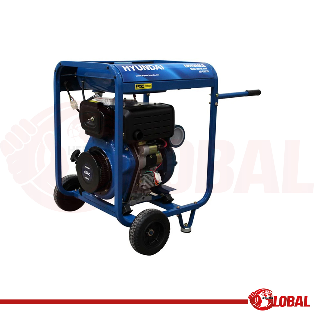 HYUNDAI DHYD80LE SU MOT DİZEL 3" MARŞLI DÖKÜM POMP YÜKSEK BASINÇLI