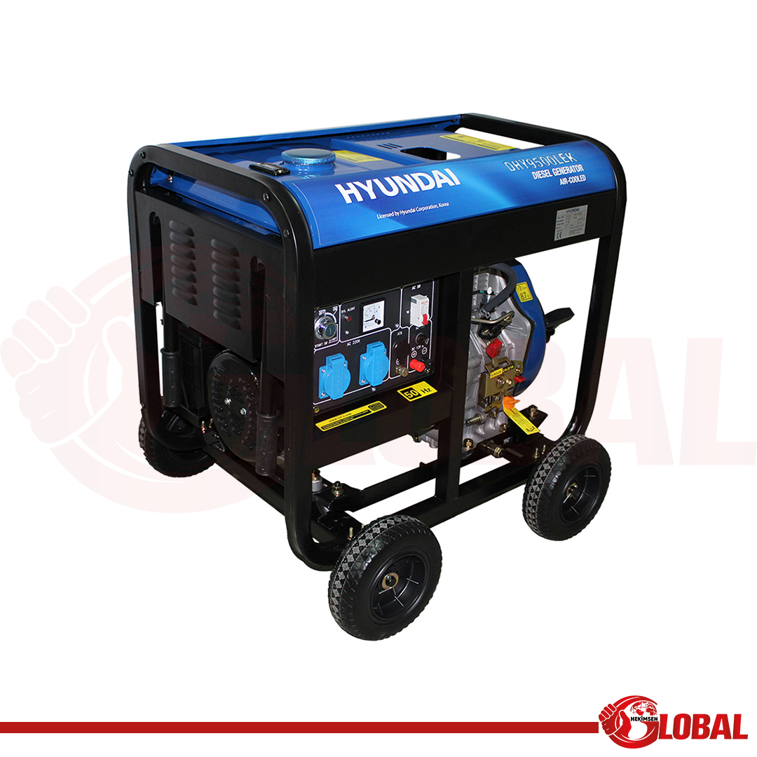 HYUNDAI DHY9500LEK JENERATÖR DİZEL MONOFAZE
