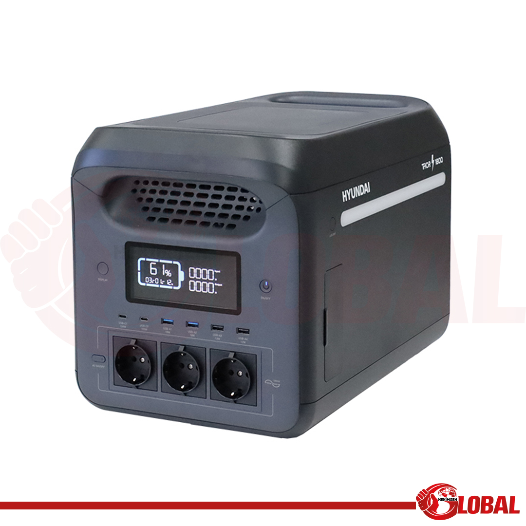 HYUNDAI HPS-1800N PORTATİF GÜÇ İSTASYONU THOR1800 - 1229WH