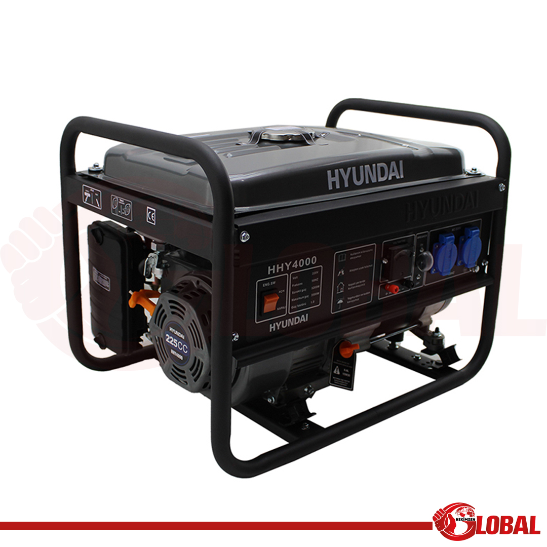 HYUNDAI JENERATÖR BENZ. HHY4000 İPLİ