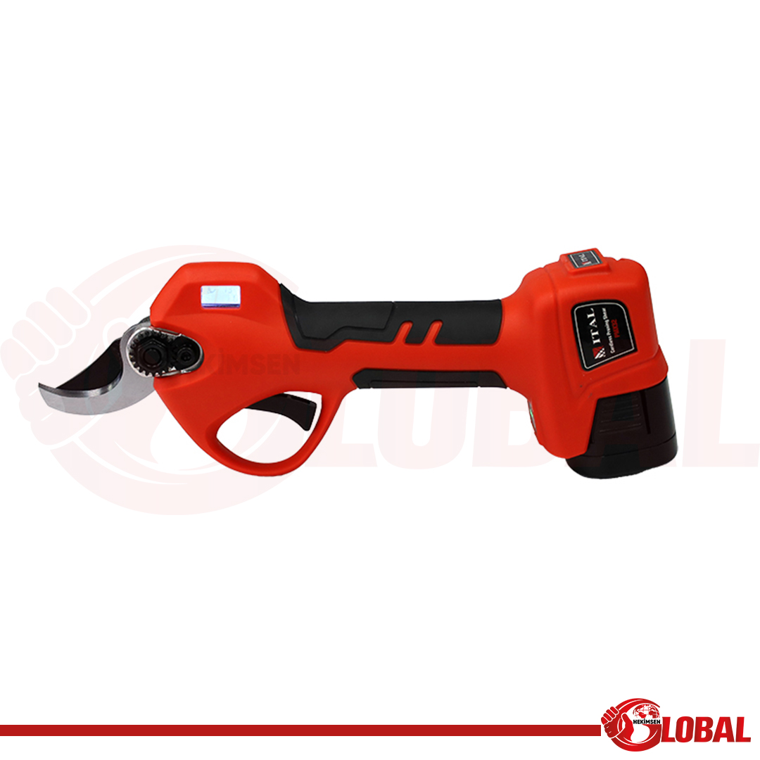 ITAL PMX32 AKÜLÜ BUDAMA MAKASI 32mm 3x2.5Ah DİJİTAL