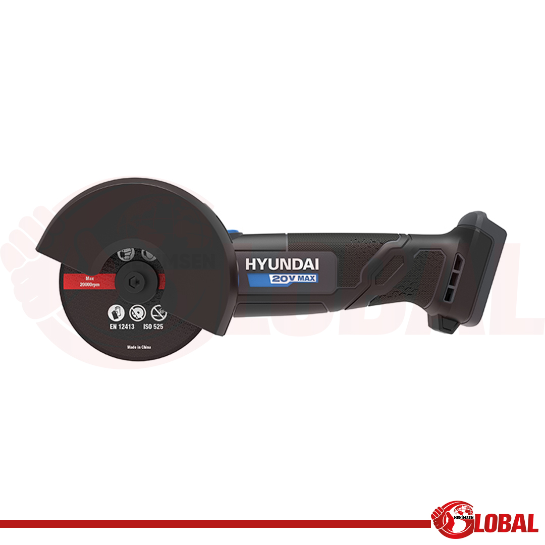 HYUNDAI AG20S-76 MİNİ AÇILI TAŞLAMA, 19500RPM, 76MM