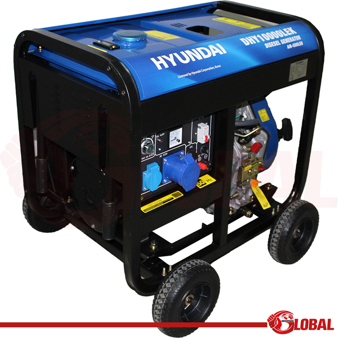 HYUNDAI DHY10000LEK-3 JENERATÖR DİZEL DHY9500LEK-3 TRİFAZE