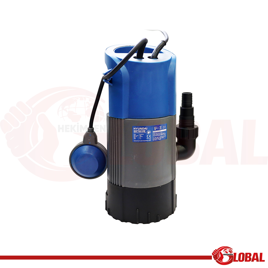 HYUNDAI HSP7501DW DALGIÇ POMPA 750W HSP7501DW 3 SEVİYELİ 1-8-35mm